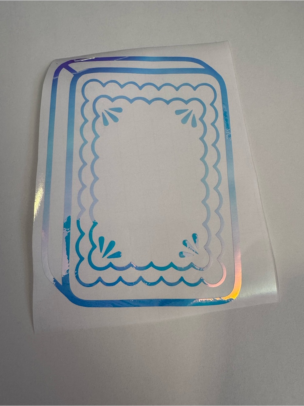Holographic mahjong soap dragon vinyl decal removable